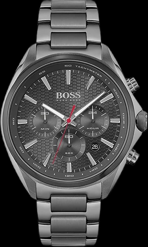 Montre Hugo Boss 1513858 homme cadran gris bracelet acier inoxydable