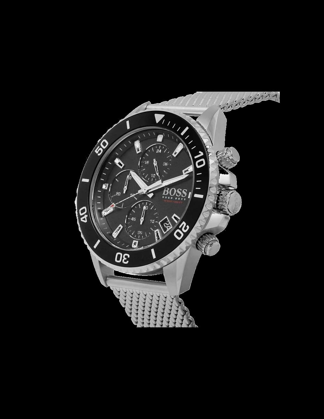 Montre Homme Hugo Boss Admiral 1513904 chronographe cadran noir vue 2