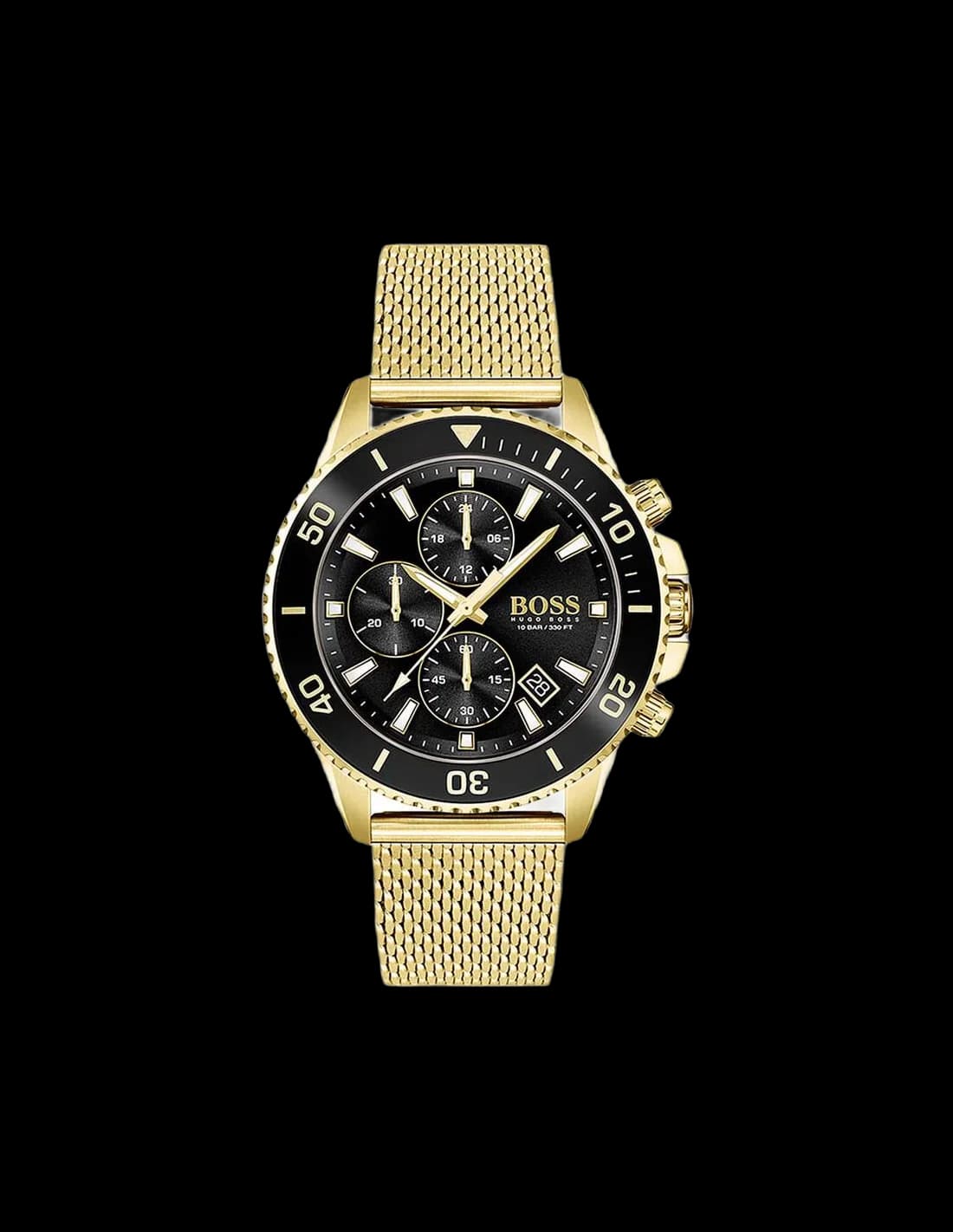 Hugo Boss 1513906 montre analogique noire — Montres Outlet