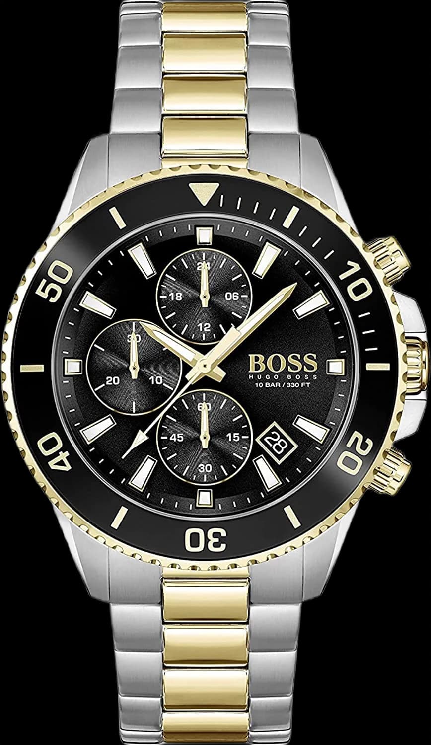 Hugo Boss 1513908 montre avec cadran noir — Montres Outlet