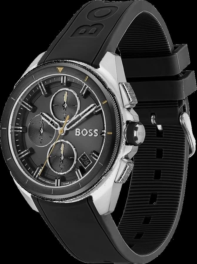 Montre Hugo Boss Athleisure Volane Noire 1513953 bracelet silicone vue 2