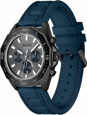 Montre Hugo Boss 1513972 Energy Bracelet Silicone Bleu vue 2
