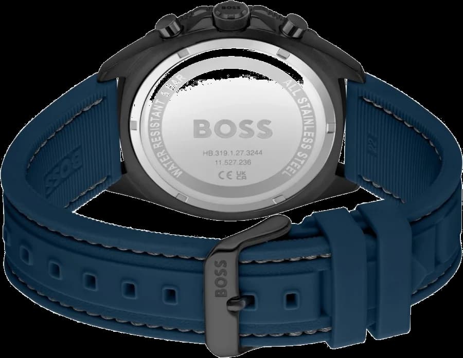 Montre Hugo Boss 1513972 Energy Bracelet Silicone Bleu vue 3