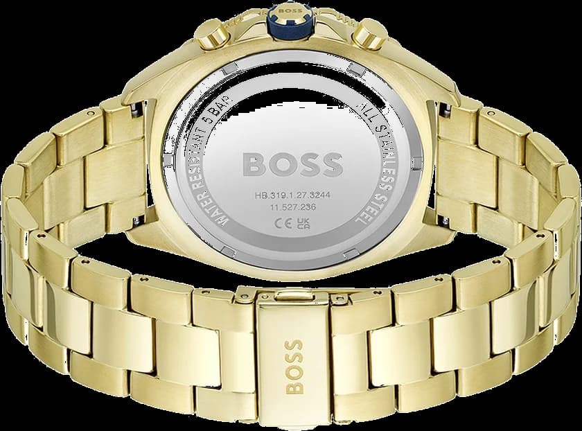Montre Hugo Boss 1513973 homme détail cadran bleu