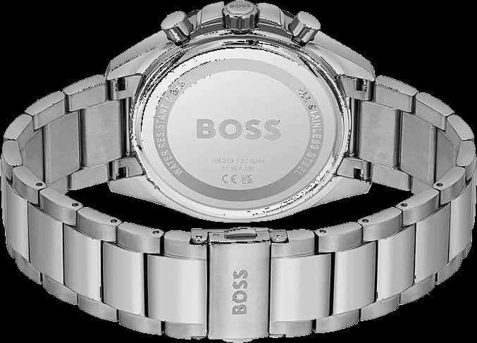 Montre Hugo Boss Cloud 1514015 cadran bleu bracelet acier vue 3