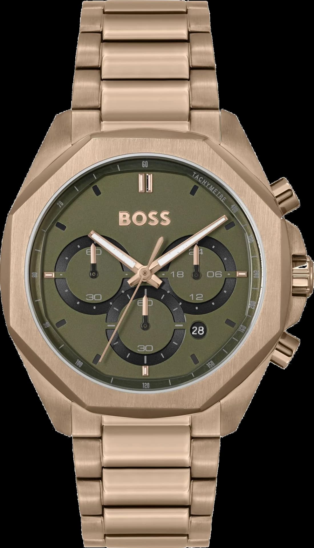 Hugo Boss 1514019 montre chronographe quartz noir — Montres Outlet
