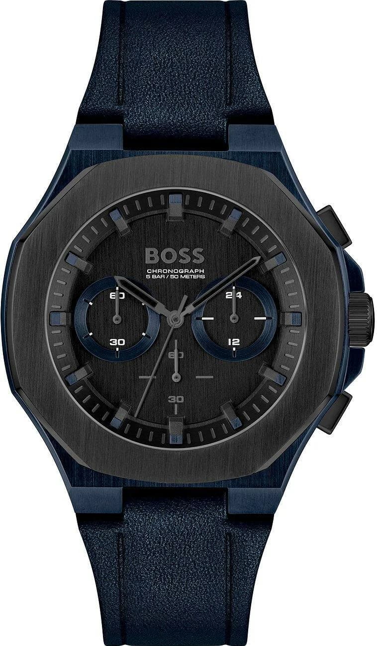 Hugo Boss 1514086 — montre chronographe acier noir