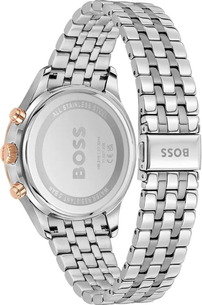 Montre Homme Hugo Boss 1514158 Avery en Acier Argenté et Cadran Bleu vue 3