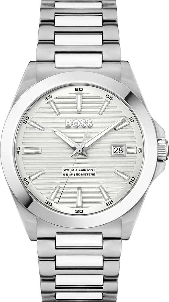 Hugo Boss 1514176 montre quartz chronographe noir — Montres Outlet