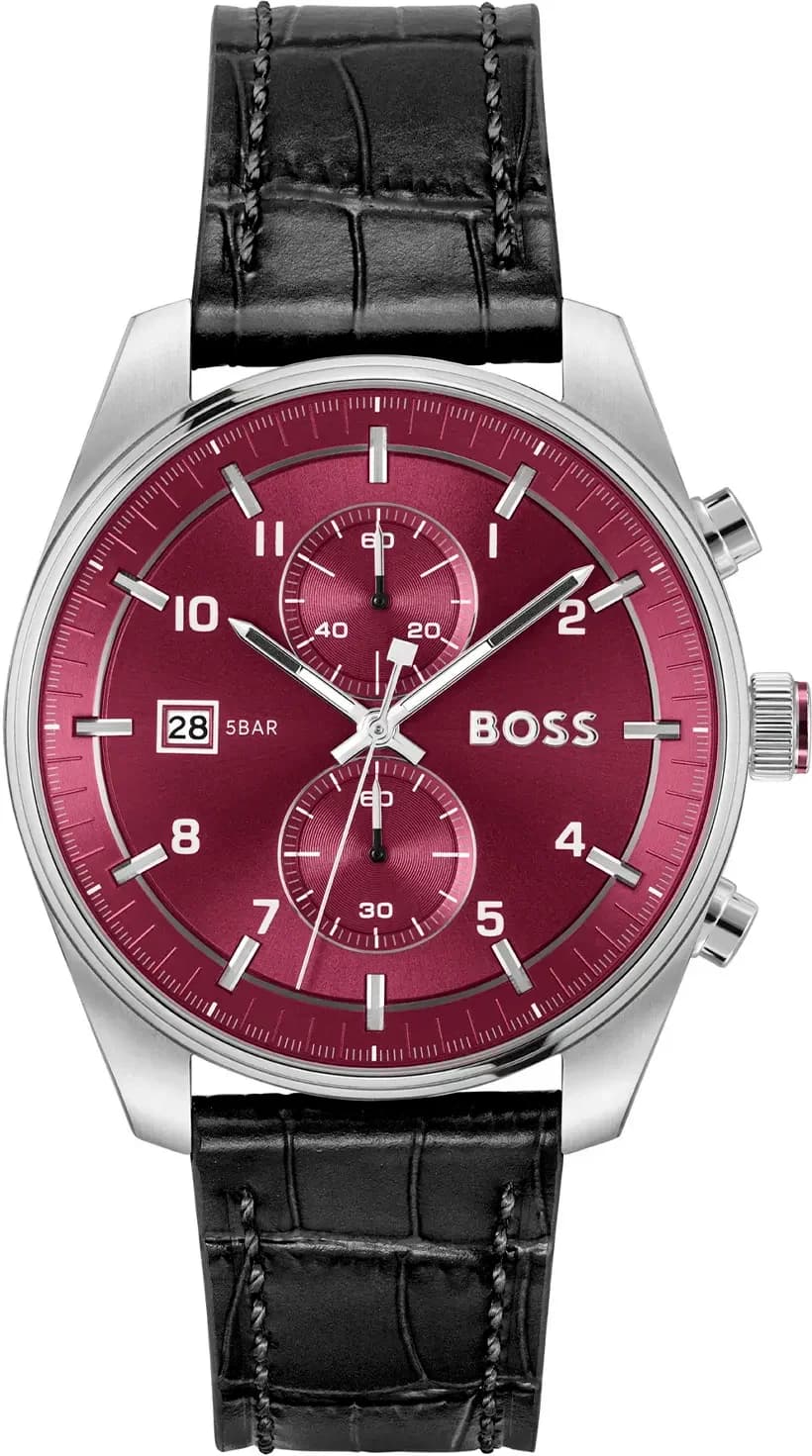 Hugo Boss 1514193 montre analogique en acier inoxydable — Montres Outlet