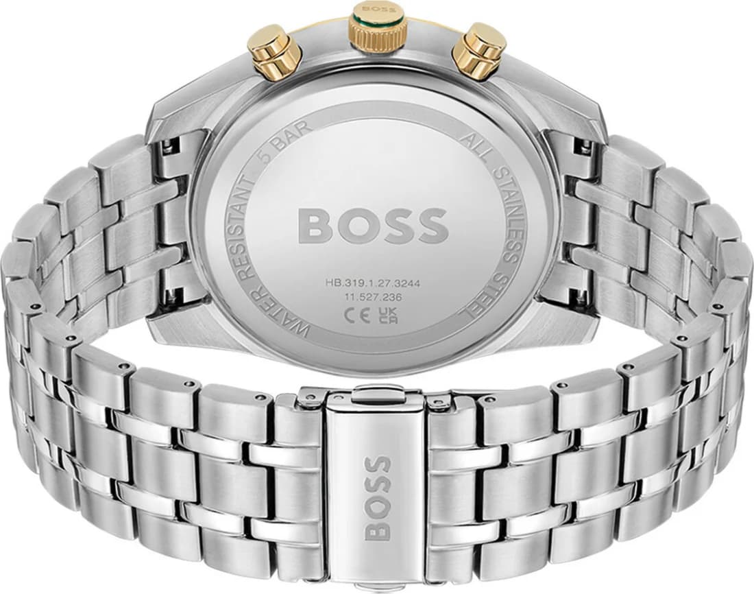 Montre Homme Hugo Boss 1514195 en Acier Inoxydable et Cadran Vert vue 3