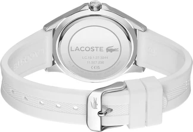 Montre Lacoste 2001225 femme détail cadran argent