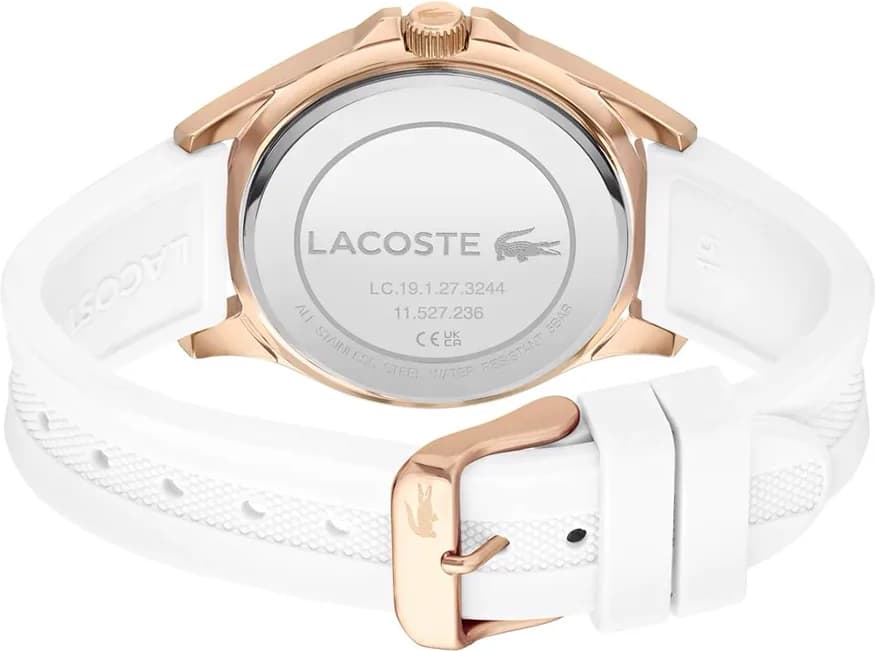 Montre Lacoste 2001244 femme détail cadran argent