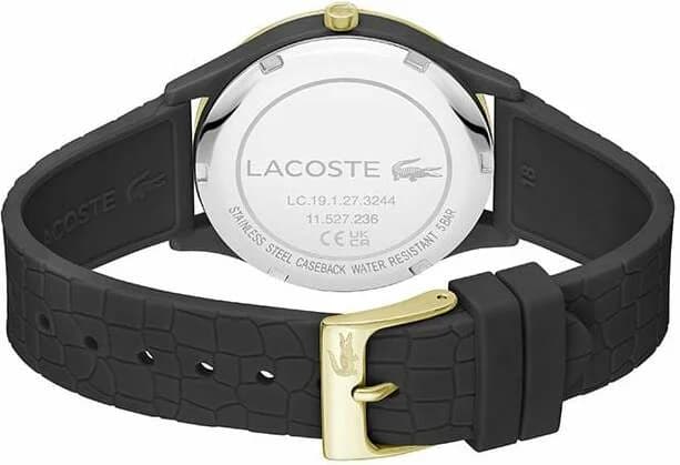Montre Lacoste 2001249 femme détail cadran noir