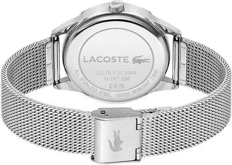 Montre Lacoste 2001259 femme détail cadran argent