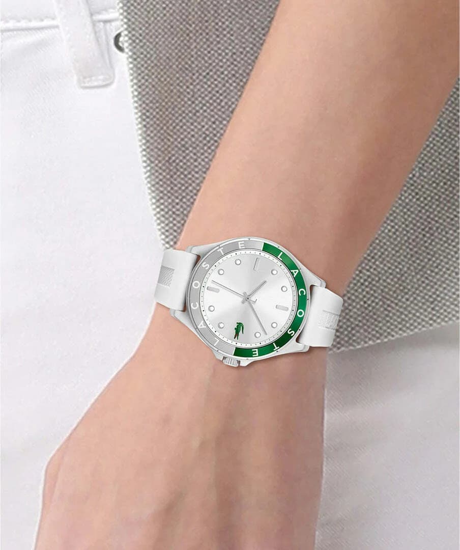 Montre Lacoste 2001265 femme verso boîtier bicolore