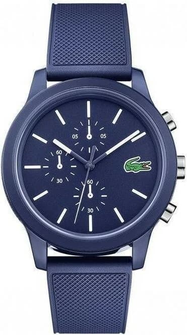 Lacoste 2010970 cadran noir et bracelet marron — Montres Outlet