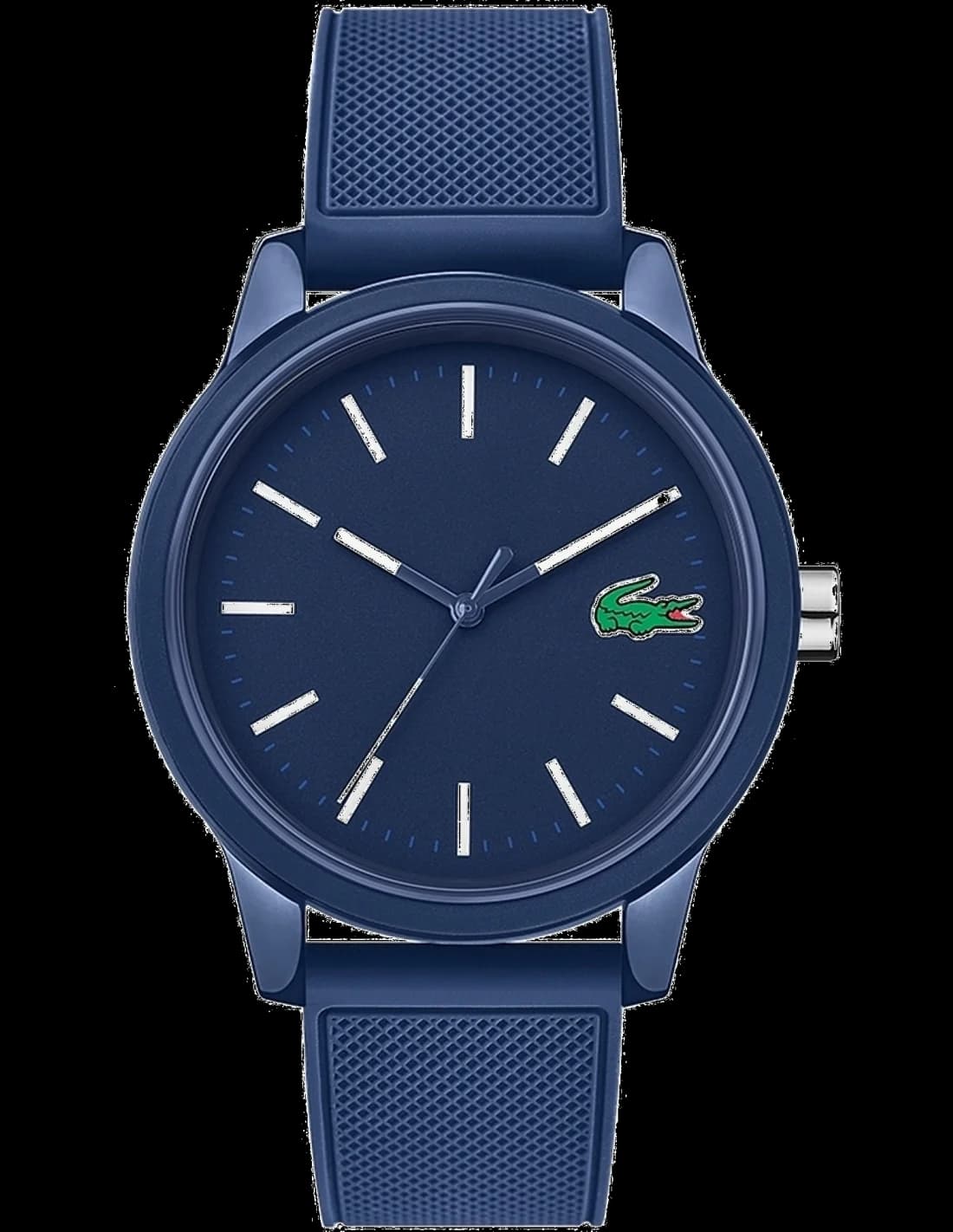 Lacoste 2010987 cadran noir et bracelet en cuir — Montres Outlet