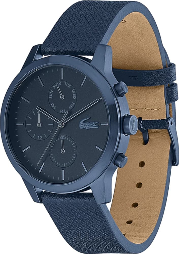 Lacoste 2010998 bracelet cuir noir — Montres Outlet