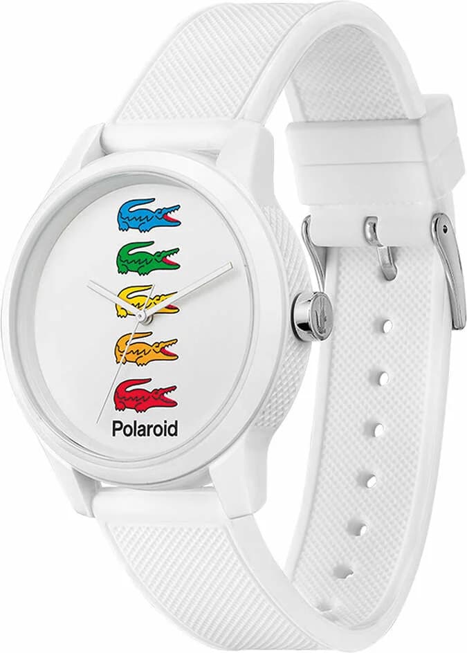 Montre Lacoste 2011130 Bracelet Silicone Blanc vue 3