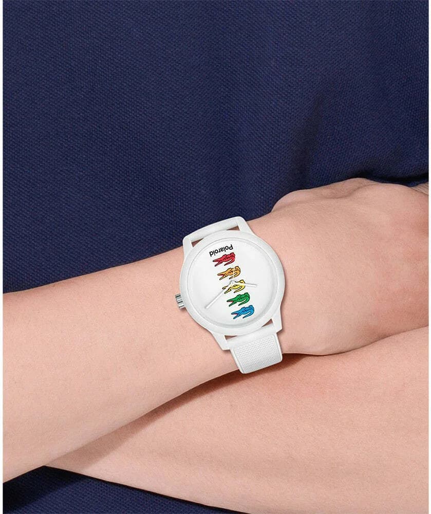 Montre Lacoste 2011130 Bracelet Silicone Blanc vue 5