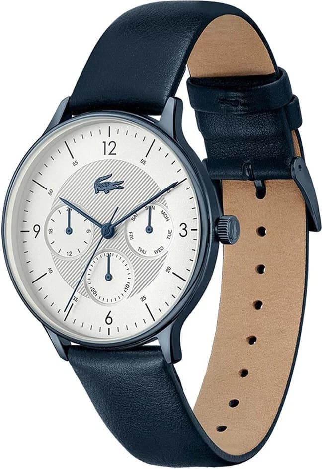 Montre Lacoste 2011140 homme détail cadran blanc