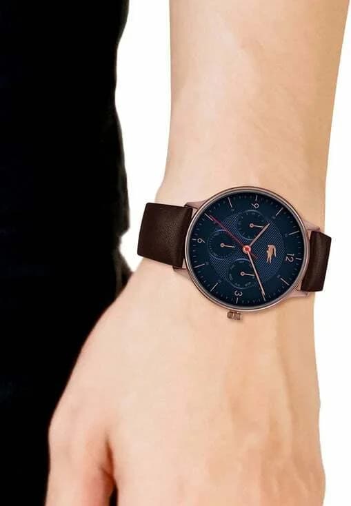Montre Lacoste 2011141 homme verso boîtier or rose