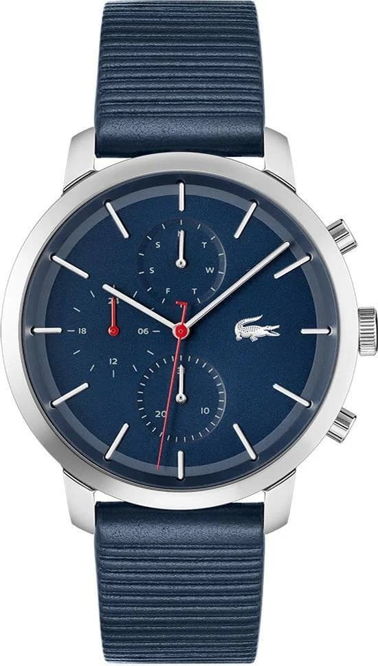 Montre Lacoste 2011176 homme cadran bleu bracelet cuir