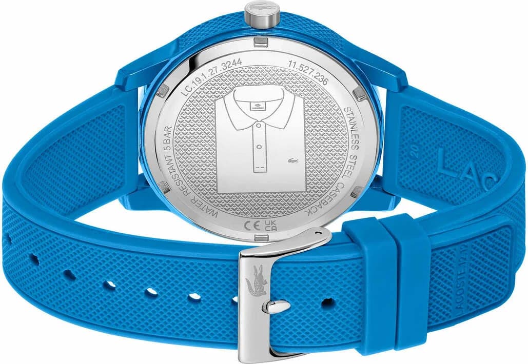 Montre Lacoste 2011193 Bracelet Silicone Bleu vue 4