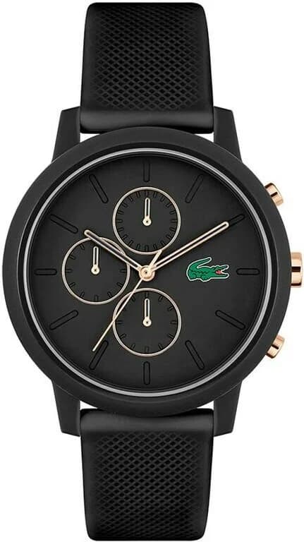Lacoste 2011247 – cadran noir chronographe — Montres Outlet