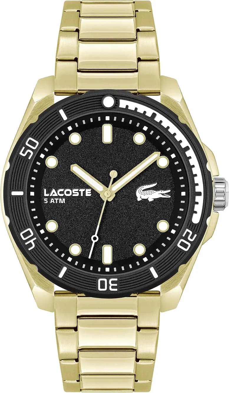 Lacoste 2011287 montre analogique noire — Montres Outlet