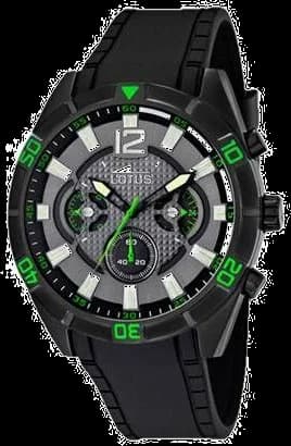 Lotus L10114/3 montre chronographe noire — Montres Outlet