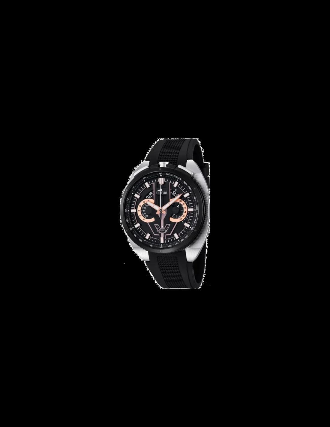 Lotus L10128/4 montre chronographe noir — Montres Outlet