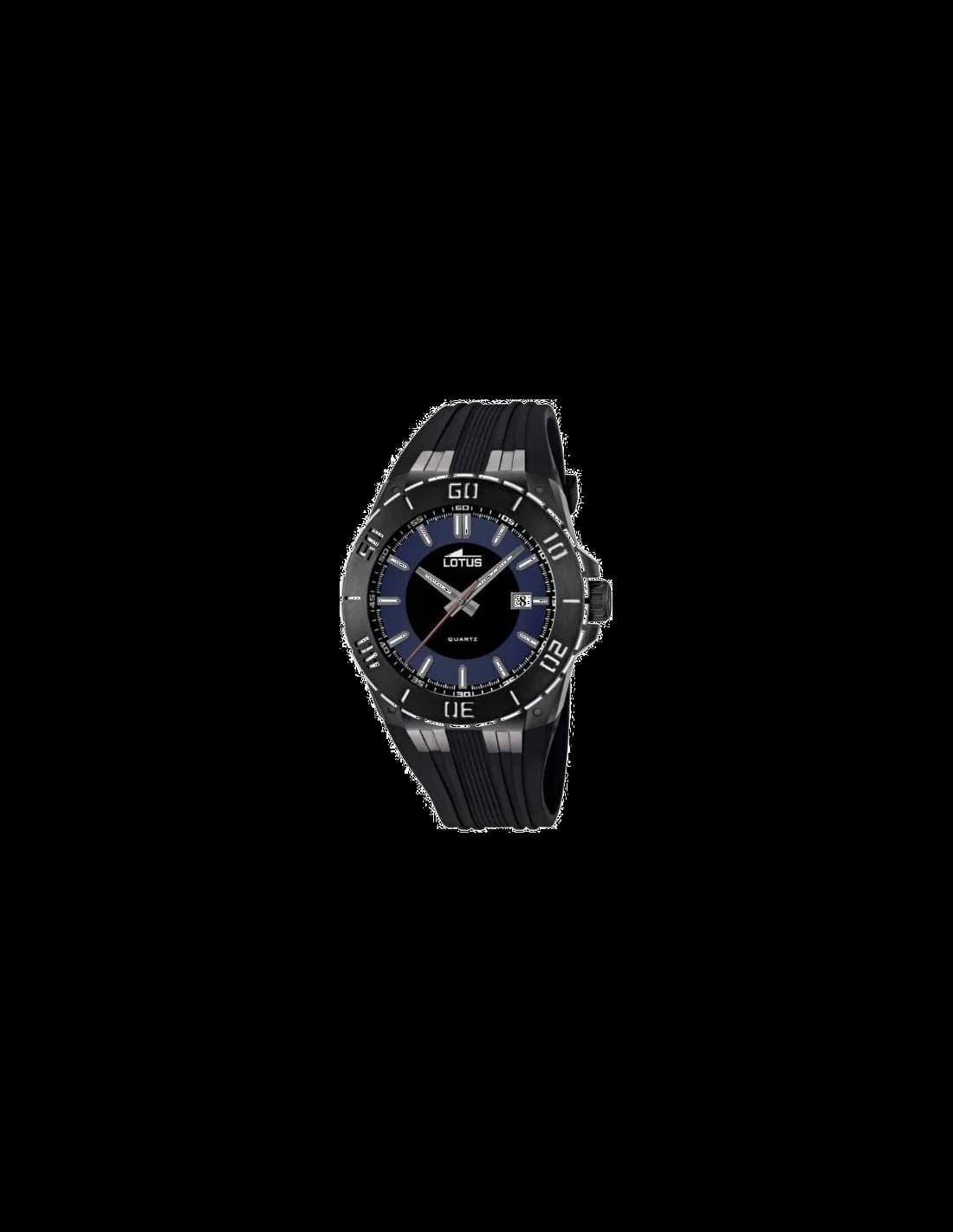 Lotus L15806/2 montre noir cadran chronographe — Montres Outlet