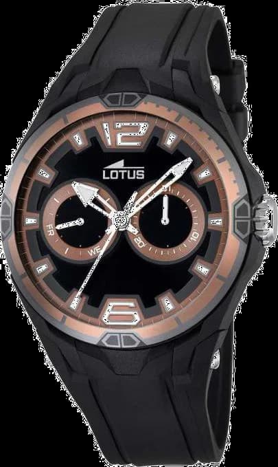 Lotus L18184/4 chronographe quartz noir — Montres Outlet