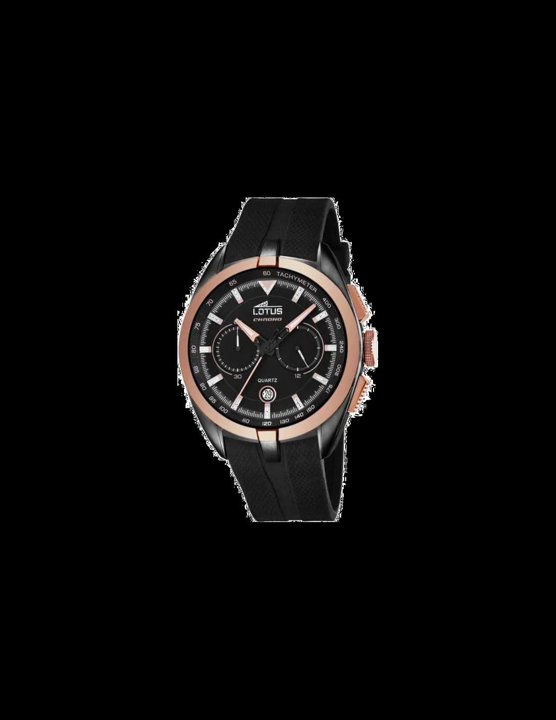 Lotus L18188/1 chronographe noir — Montres Outlet