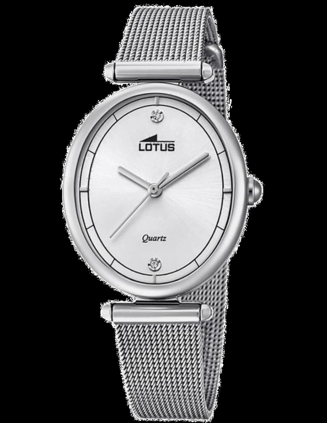 Lotus L18448/1 cadran noir et bracelet cuir — Montres Outlet