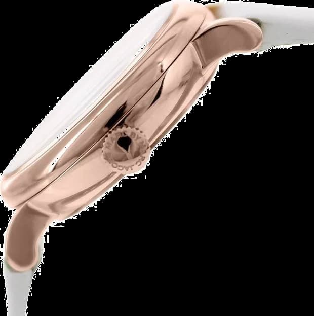 détails cadran blanc montre Marc Jacobs MBM1284