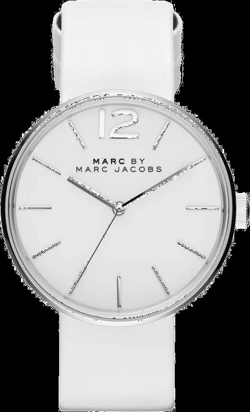 Marc Jacobs MBM1361 cadran noir et boîtier acier inoxydable — Montres Outlet