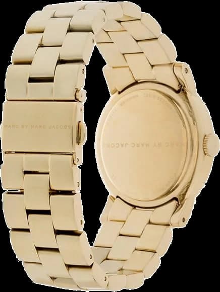 Montre Marc Jacobs MBM3056 femme détail cadran blanc