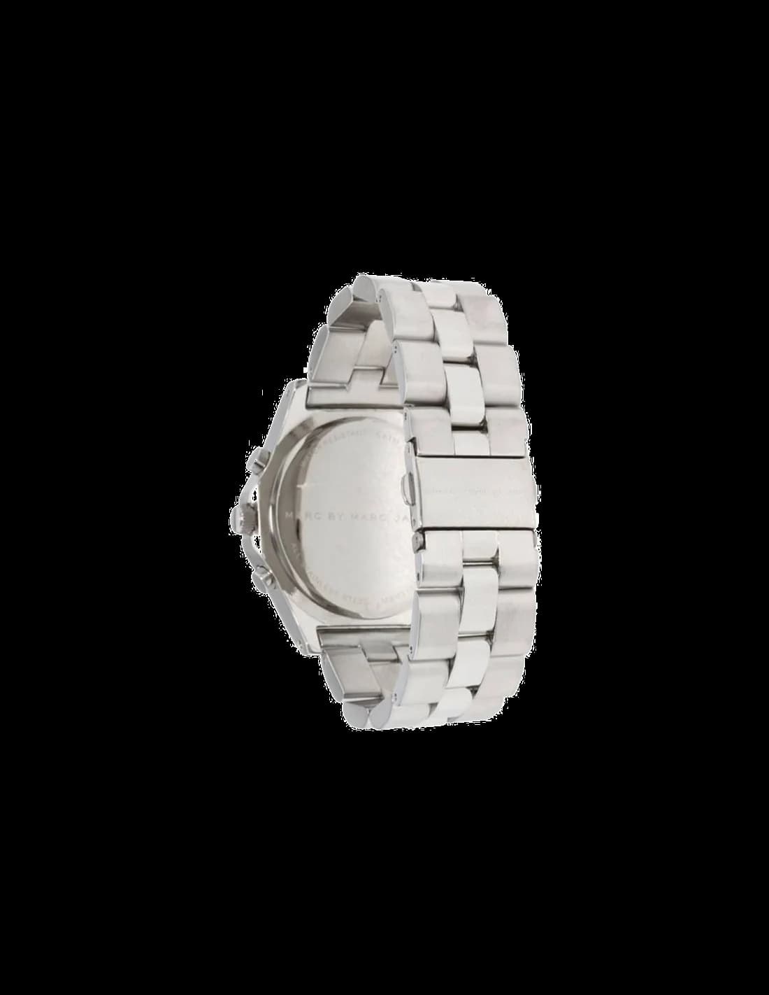 Détails du bracelet cuir de la Marc Jacobs MBM3100 — Montres Outlet