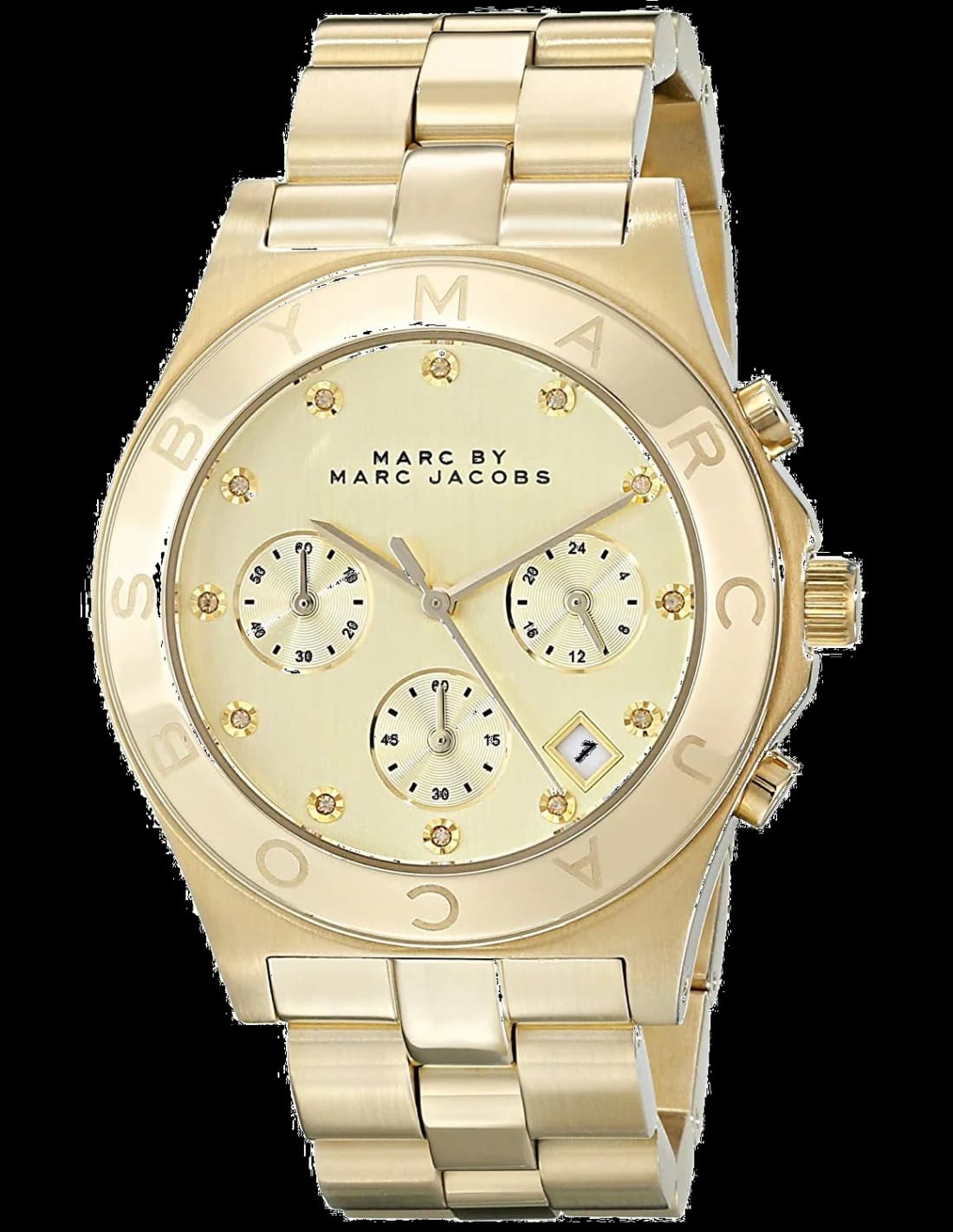 Marc Jacobs MBM3101 — cadran argent visible — Montres Outlet