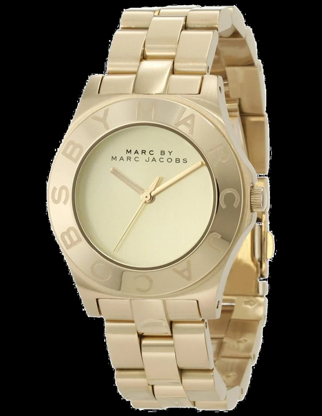 Montre Marc Jacobs MBM3126 femme cadran doré bracelet acier inoxydable
