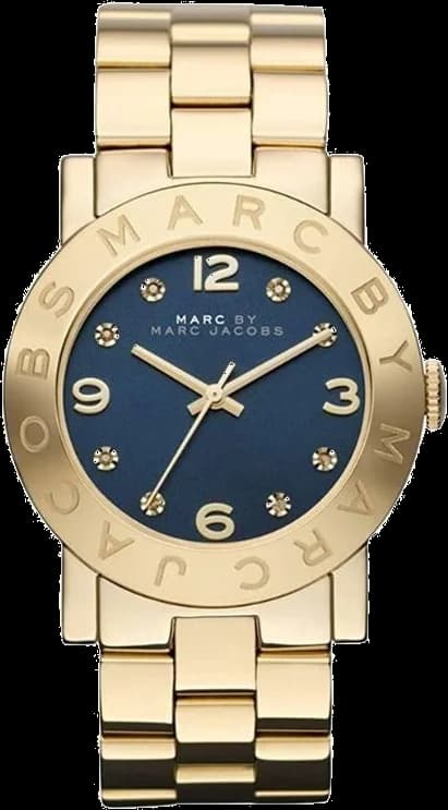 Montre Marc Jacobs MBM3166 femme cadran bleu bracelet acier inoxydable