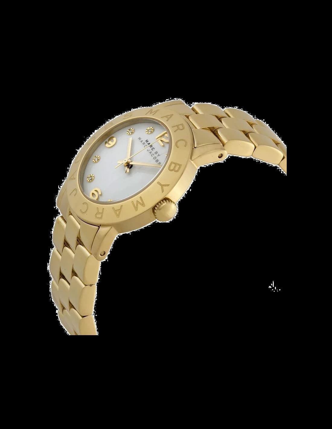 Montre Marc Jacobs MBM3226 femme détail cadran blanc