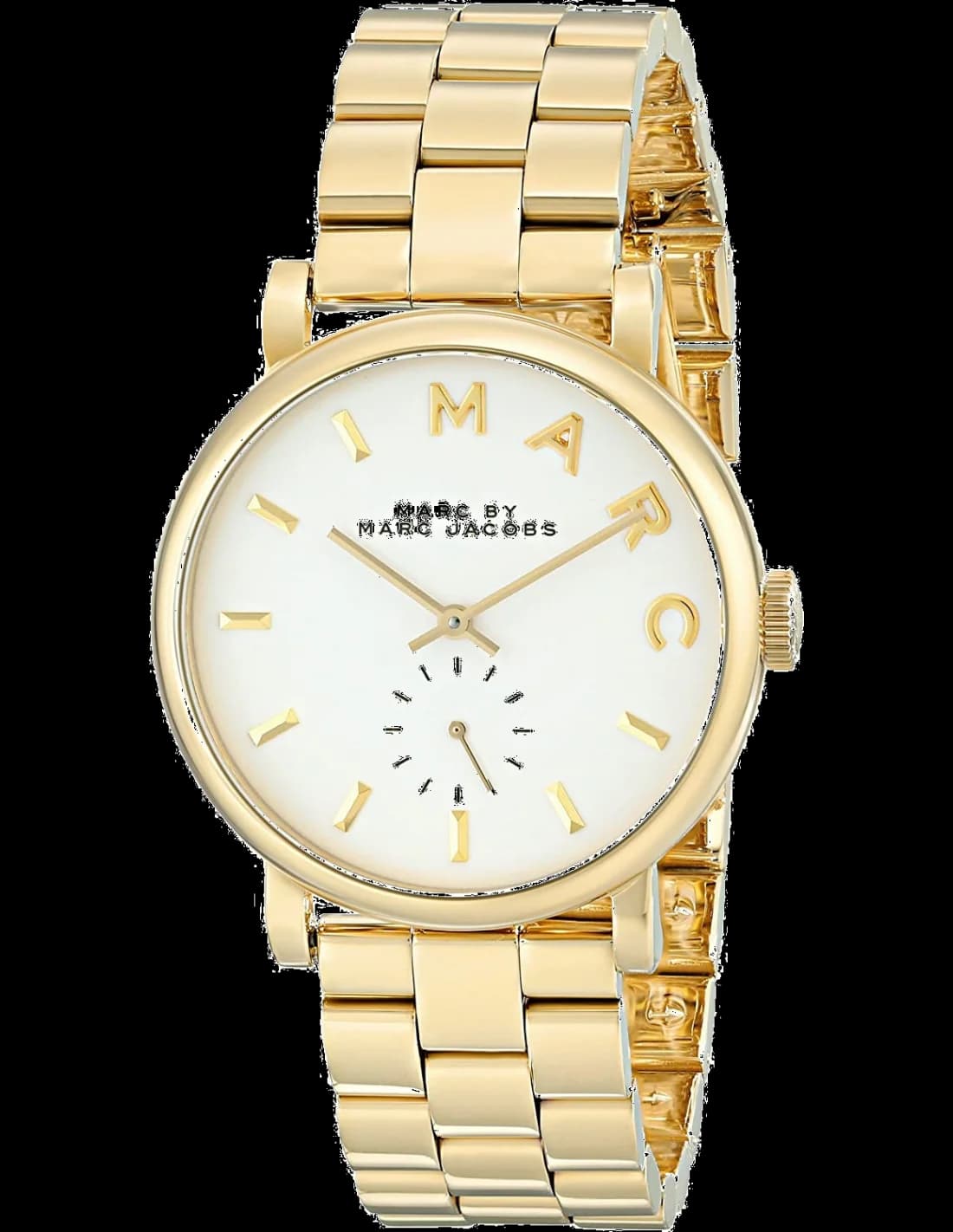 Montre Marc Jacobs MBM3243 femme cadran blanc bracelet acier inoxydable