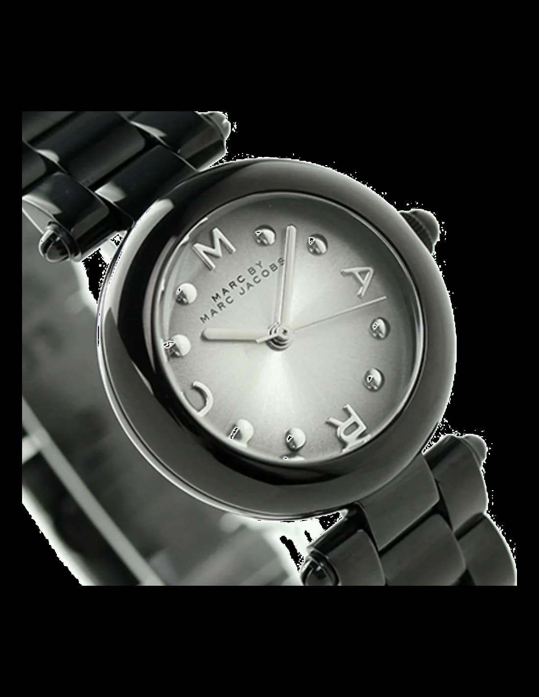 Détails bracelet cuir véritable Marc Jacobs MJ3453 — Montres Outlet