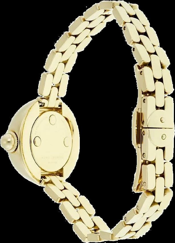 Montre Marc Jacobs MJ3459 Courtney en Acier Doré Jaune vue 3