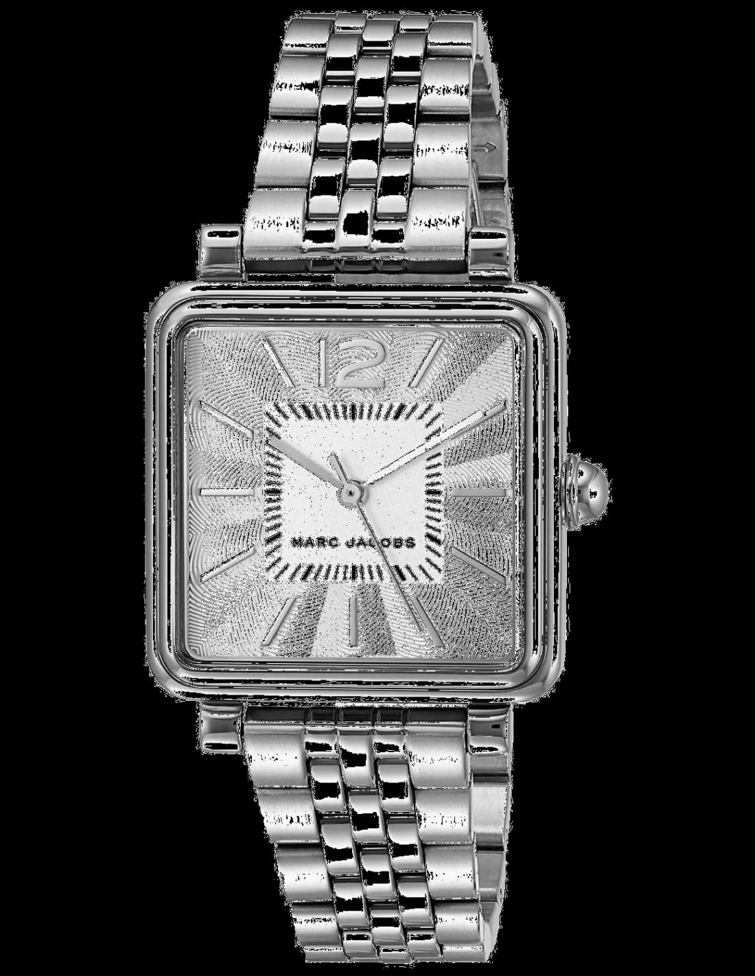 Marc Jacobs MJ3461 montre noire en acier inoxydable — Montres Outlet