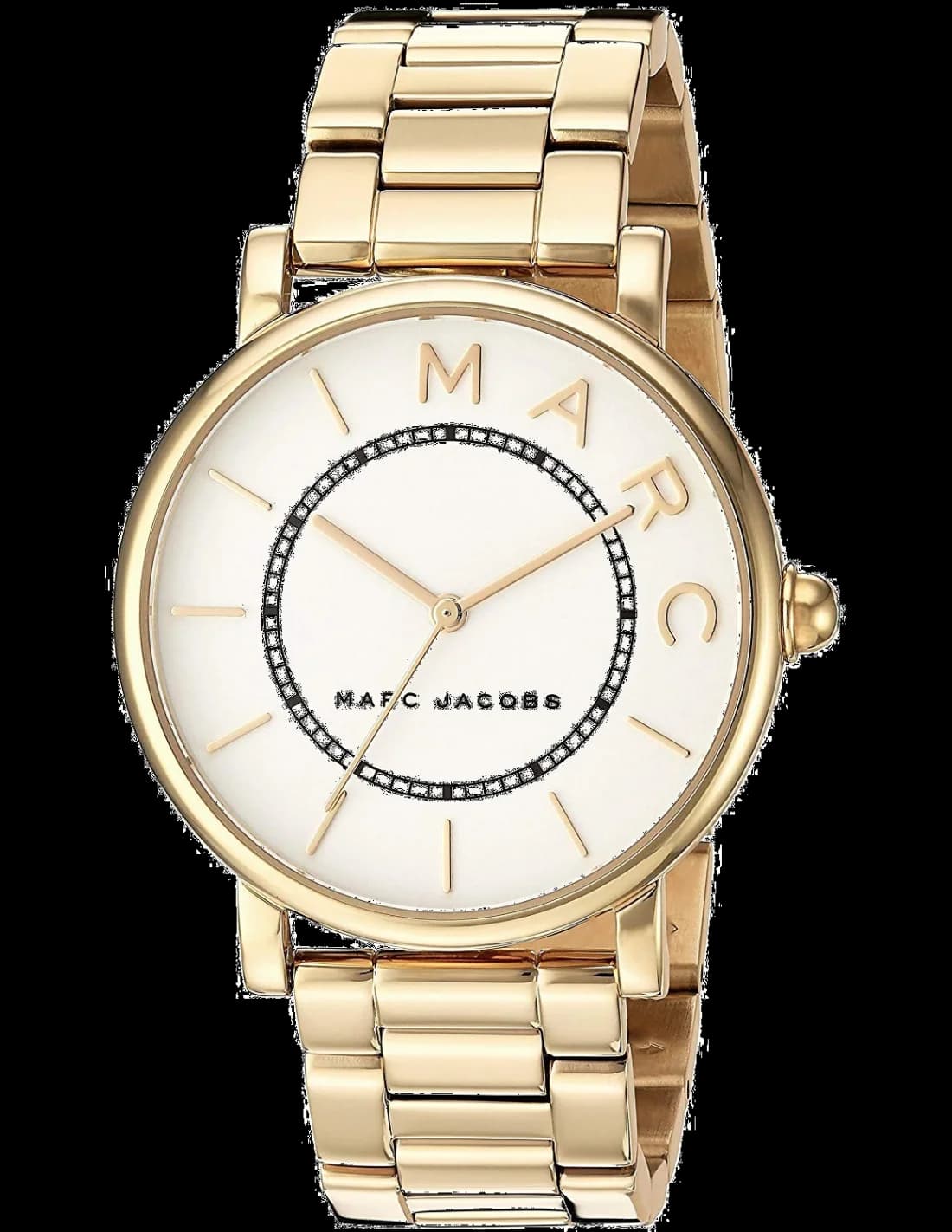 Montre Marc Jacobs MJ3522 femme cadran blanc bracelet acier inoxydable
